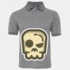 JB's  BIRDS EYE POLO   CHARCOAL - S Thumbnail