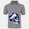 JB's  BIRDS EYE POLO   CHARCOAL - S Thumbnail