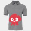 JB's  BIRDS EYE POLO   CHARCOAL - S Thumbnail