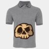 JB's  BIRDS EYE POLO   CHARCOAL - S Thumbnail