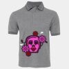 JB's  BIRDS EYE POLO   CHARCOAL - S Thumbnail
