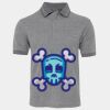 JB's  BIRDS EYE POLO   CHARCOAL - S Thumbnail