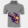 JB's  BIRDS EYE POLO   CHARCOAL - S Thumbnail