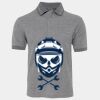 JB's  BIRDS EYE POLO   CHARCOAL - S Thumbnail
