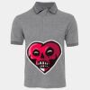 JB's  BIRDS EYE POLO   CHARCOAL - S Thumbnail
