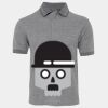 JB's  BIRDS EYE POLO   CHARCOAL - S Thumbnail