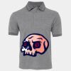 JB's  BIRDS EYE POLO   CHARCOAL - S Thumbnail