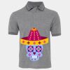 JB's  BIRDS EYE POLO   CHARCOAL - S Thumbnail
