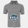 JB's  BIRDS EYE POLO   CHARCOAL - S Thumbnail