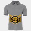 JB's  BIRDS EYE POLO   CHARCOAL - S Thumbnail