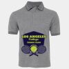 JB's  BIRDS EYE POLO   CHARCOAL - S Thumbnail
