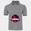 JB's  BIRDS EYE POLO   CHARCOAL - S Thumbnail