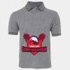 JB's  BIRDS EYE POLO   CHARCOAL - S Thumbnail
