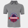 JB's  BIRDS EYE POLO   CHARCOAL - S Thumbnail