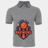 JB's  BIRDS EYE POLO   CHARCOAL - S Thumbnail