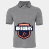 JB's  BIRDS EYE POLO   CHARCOAL - S Thumbnail