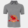 JB's  BIRDS EYE POLO   CHARCOAL - S Thumbnail