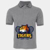 JB's  BIRDS EYE POLO   CHARCOAL - S Thumbnail