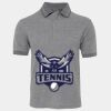 JB's  BIRDS EYE POLO   CHARCOAL - S Thumbnail