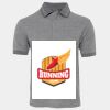 JB's  BIRDS EYE POLO   CHARCOAL - S Thumbnail