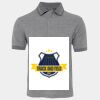 JB's  BIRDS EYE POLO   CHARCOAL - S Thumbnail