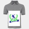 JB's  BIRDS EYE POLO   CHARCOAL - S Thumbnail