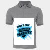JB's  BIRDS EYE POLO   CHARCOAL - S Thumbnail