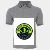 JB's  BIRDS EYE POLO   CHARCOAL - S Thumbnail