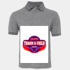JB's  BIRDS EYE POLO   CHARCOAL - S Thumbnail