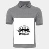 JB's  BIRDS EYE POLO   CHARCOAL - S Thumbnail