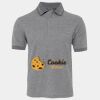 JB's  BIRDS EYE POLO   CHARCOAL - S Thumbnail