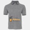 JB's  BIRDS EYE POLO   CHARCOAL - S Thumbnail