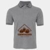JB's  BIRDS EYE POLO   CHARCOAL - S Thumbnail