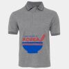 JB's  BIRDS EYE POLO   CHARCOAL - S Thumbnail