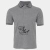 JB's  BIRDS EYE POLO   CHARCOAL - S Thumbnail