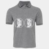 JB's  BIRDS EYE POLO   CHARCOAL - S Thumbnail