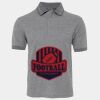 JB's  BIRDS EYE POLO   CHARCOAL - S Thumbnail