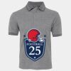 JB's  BIRDS EYE POLO   CHARCOAL - S Thumbnail