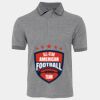 JB's  BIRDS EYE POLO   CHARCOAL - S Thumbnail