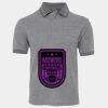 JB's  BIRDS EYE POLO   CHARCOAL - S Thumbnail