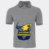 JB's  BIRDS EYE POLO   CHARCOAL - S Thumbnail
