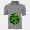 JB's  BIRDS EYE POLO   CHARCOAL - S Thumbnail