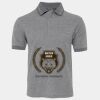 JB's  BIRDS EYE POLO   CHARCOAL - S Thumbnail