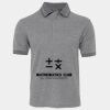 JB's  BIRDS EYE POLO   CHARCOAL - S Thumbnail