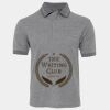 JB's  BIRDS EYE POLO   CHARCOAL - S Thumbnail