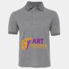 JB's  BIRDS EYE POLO   CHARCOAL - S Thumbnail