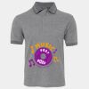 JB's  BIRDS EYE POLO   CHARCOAL - S Thumbnail