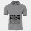 JB's  BIRDS EYE POLO   CHARCOAL - S Thumbnail