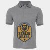 JB's  BIRDS EYE POLO   CHARCOAL - S Thumbnail