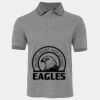 JB's  BIRDS EYE POLO   CHARCOAL - S Thumbnail